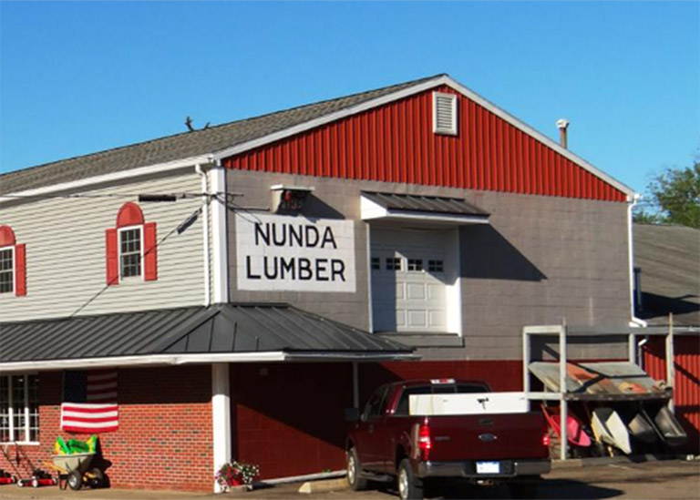 Construction materials supplier in Nunda, NY Nunda Lumber